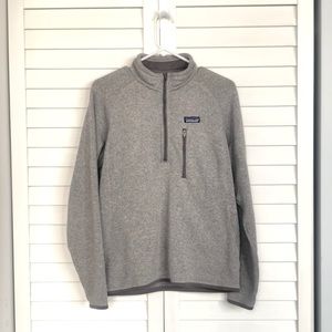 Patagonia 1/4 Zip Gray M